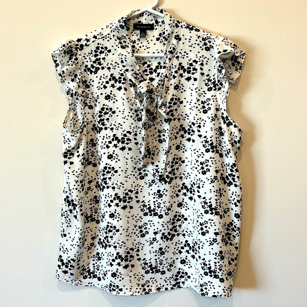 Floral Professional Top